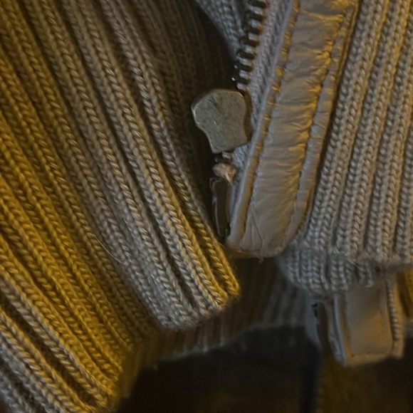 Rabbit fur bomber coat - Picture 10 of 10